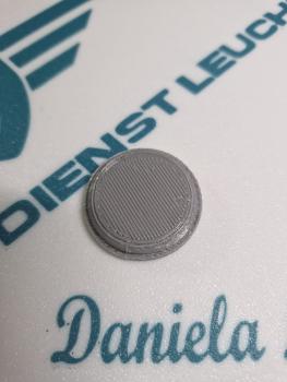 Zündapp Kettenkasten Verschlussgummi mit Flügelwappen in Grau 432-14.117 TPU